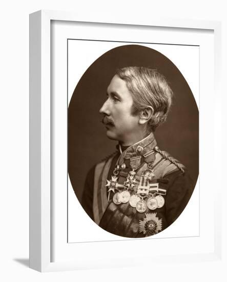 Major-General Sir Garnet Wolseley, Kcb, British Soldier, 1876-Lock & Whitfield-Framed Photographic Print