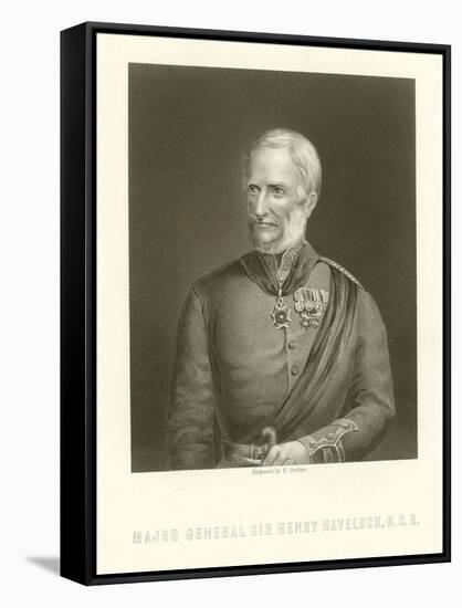 Major General Sir Henry Havelock-null-Framed Stretched Canvas