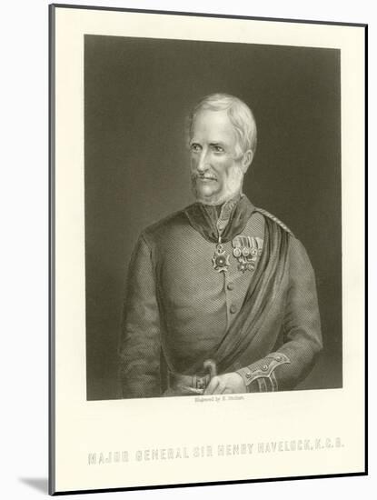 Major General Sir Henry Havelock-null-Mounted Giclee Print