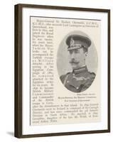 Major-General Sir Herbert Chermside, New Governor of Queensland-null-Framed Giclee Print