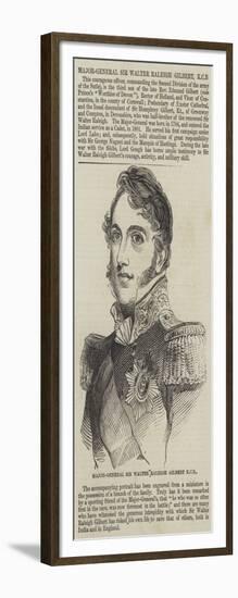 Major-General Sir Walter Releigh Gilbert-null-Framed Giclee Print