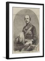 Major General Sir William Fenwick Williams, The Hero of Kars-null-Framed Giclee Print