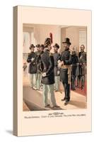 Major-General, Staff and Line Officers, Enlisted Men in Full Dress-H.a. Ogden-Stretched Canvas