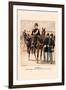 Major General, Staff and Line Officers in Full Dress-H.a. Ogden-Framed Art Print