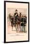 Major General, Staff and Line Officers in Full Dress-H.a. Ogden-Framed Art Print