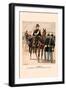 Major General, Staff and Line Officers in Full Dress-H.a. Ogden-Framed Art Print