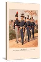 Major General, Staff and Line Officers-H.a. Ogden-Stretched Canvas