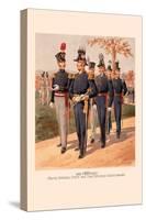 Major General, Staff and Line Officers-H.a. Ogden-Stretched Canvas