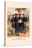 Major General, Staff and Line Officers-H.a. Ogden-Stretched Canvas