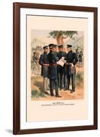 Major General, Staff and Line Officers-H.a. Ogden-Framed Art Print