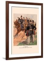 Major General, Staff and Line Officers-H.a. Ogden-Framed Art Print