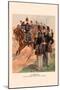 Major General, Staff and Line Officers-H.a. Ogden-Mounted Art Print