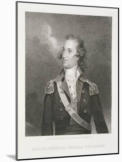Major General Thomas Pinckney (1750-1828)-John Trumbull-Mounted Giclee Print
