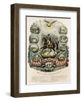 Major General William Henry Harrison (1773-1841) 9th President of the United States-J. C. Richard-Framed Giclee Print