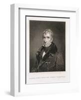 Major General William Henry Harrison, 9th President of the United States of America-James Reid Lambdin-Framed Giclee Print