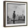 Major General William N. Haskell, During the Opening Ceremonies at the New York World's Fair-David Scherman-Framed Premium Photographic Print