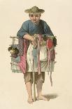 A Pedlar Plate 17 from "The Costume of China"-Major George Henry Mason-Giclee Print