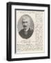 Major H J Goold-Adams, Administrator of Orange River Colony, Recently Inspected Refugee Camps-null-Framed Giclee Print