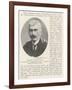 Major H J Goold-Adams, Administrator of Orange River Colony, Recently Inspected Refugee Camps-null-Framed Giclee Print