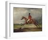 Major Healey, Wearing Raby Hunt Uniform, Riding with the Sedgefield Hunt-John Ferneley-Framed Giclee Print