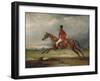 Major Healey, Wearing Raby Hunt Uniform, Riding with the Sedgefield Hunt-John Ferneley-Framed Giclee Print