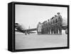 Major James Ellison Reviews First Class of Tuskegee Airmen-null-Framed Stretched Canvas