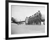 Major James Ellison Reviews First Class of Tuskegee Airmen-null-Framed Photo