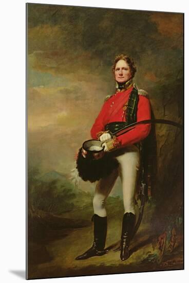 Major James Lee Harvey-Sir Henry Raeburn-Mounted Giclee Print