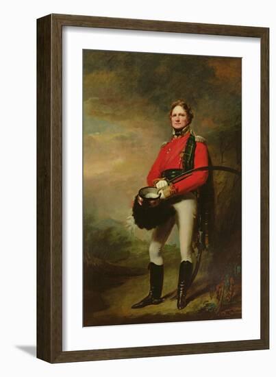 Major James Lee Harvey-Sir Henry Raeburn-Framed Giclee Print