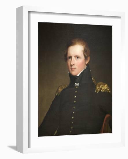 Major John Biddle-Thomas Sully-Framed Art Print