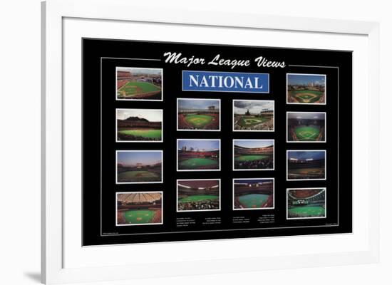 Major League Views-Ira Rosen-Framed Art Print