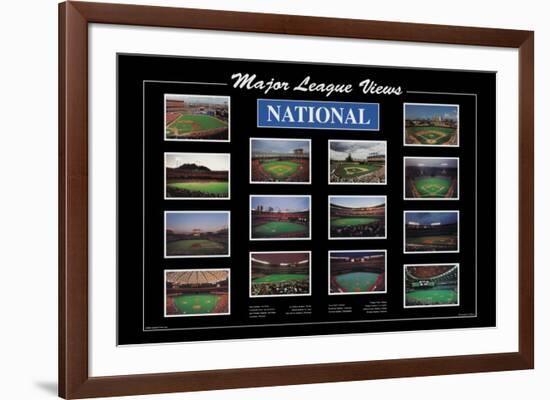 Major League Views-Ira Rosen-Framed Art Print