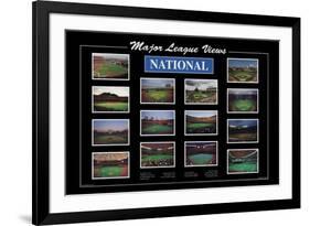 Major League Views-Ira Rosen-Framed Art Print