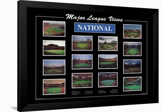 Major League Views-Ira Rosen-Framed Art Print