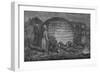 'Major Marter and his men guarding Cetewayo in the native Kraal', c1880-Unknown-Framed Giclee Print