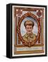 Major O'Leary VC Recipient 3, Stamp-null-Framed Stretched Canvas