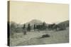 Major Pope M. D. With 11Th Inf. On March In Arizona In 1891-E.M. Jennings-Stretched Canvas
