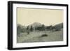 Major Pope M. D. With 11Th Inf. On March In Arizona In 1891-E.M. Jennings-Framed Premium Giclee Print