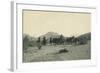 Major Pope M. D. With 11Th Inf. On March In Arizona In 1891-E.M. Jennings-Framed Art Print