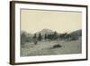 Major Pope M. D. With 11Th Inf. On March In Arizona In 1891-E.M. Jennings-Framed Art Print