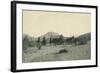 Major Pope M. D. With 11Th Inf. On March In Arizona In 1891-E.M. Jennings-Framed Art Print