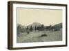 Major Pope M. D. With 11Th Inf. On March In Arizona In 1891-E.M. Jennings-Framed Art Print