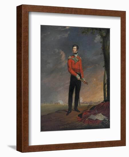 Major Sir Neil Campbell, 1819-Edouard Pingret-Framed Giclee Print