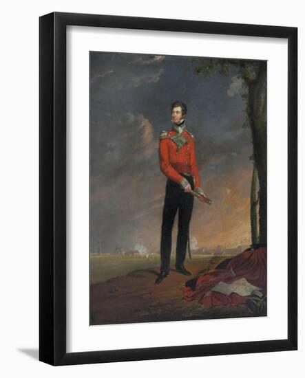 Major Sir Neil Campbell, 1819-Edouard Pingret-Framed Giclee Print