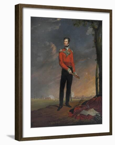Major Sir Neil Campbell, 1819-Edouard Pingret-Framed Giclee Print