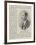 Major W R P Wallace, 1st Gloucestershire Regiment (Prisoner)-null-Framed Giclee Print