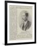 Major W R P Wallace, 1st Gloucestershire Regiment (Prisoner)-null-Framed Giclee Print