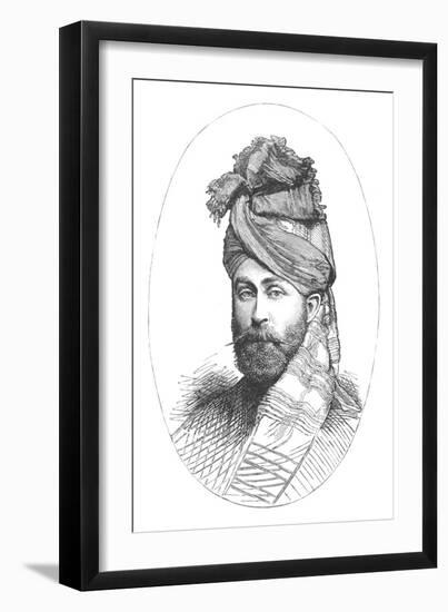 'Major Wigram Battye', c1880-Unknown-Framed Giclee Print