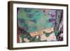 Majorca, Cala bay seaview and hotel-Cosima Duggal-Framed Giclee Print