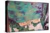 Majorca, Cala bay seaview and hotel-Cosima Duggal-Stretched Canvas